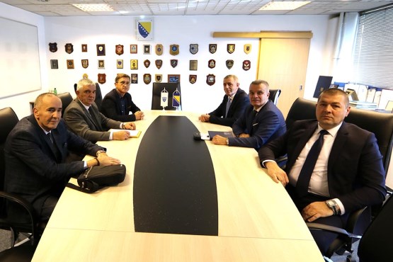 Members of the Independent Board of PABiH visited the Directorate for Coordination of Police Bodies BiH